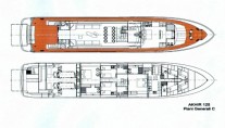 Yacht MABROUK -  Layout